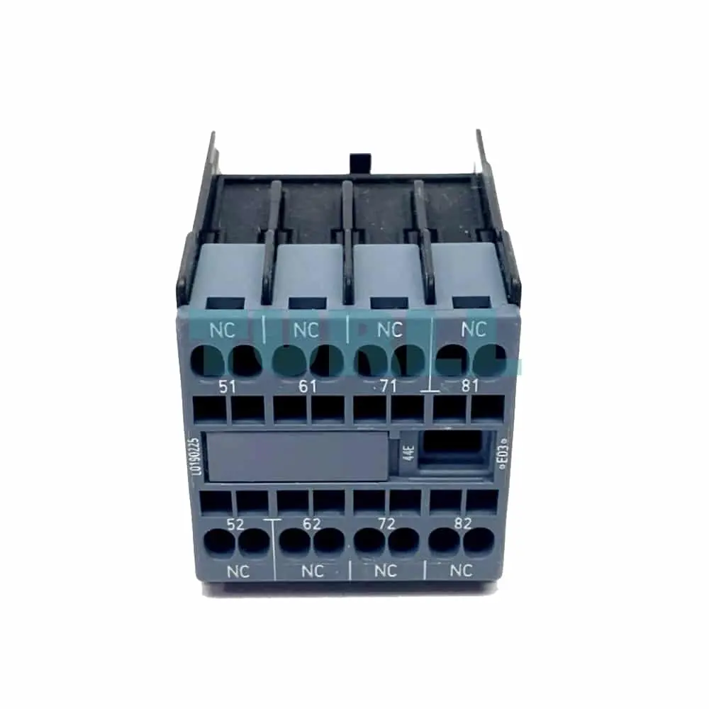 Siemens 3RH2911-2GA04 SIRIUS Auxiliary Switch 4 NC, Front-Mount, Spring-Loaded Terminals Original Brand New 1 Siemens 3RH2911-2GA04 SIRIUS Auxiliary Switch 4 NC, Front-Mount, Spring-Loaded Terminals