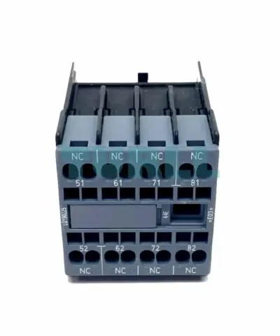 Siemens 3RH2911-2GA04 SIRIUS Auxiliary Switch 4 NC, Front-Mount, Spring-Loaded Terminals