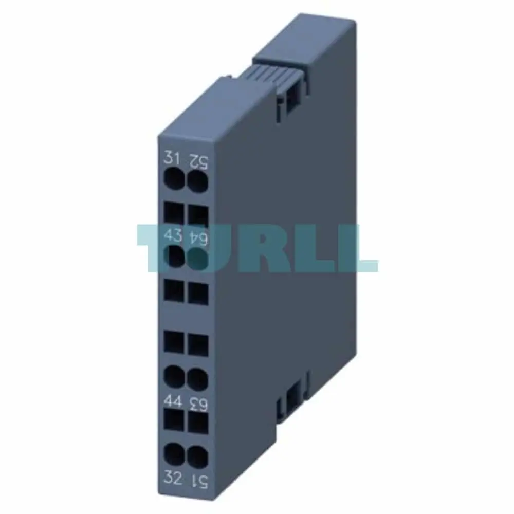 Siemens 3RH2921-2DA11 Lateral Auxiliary Switch, 1 NO + 1 NC, Spring-Loaded Terminals for 3RT2/3RH2 Contactors Original Brand New 1 Siemens 3RH2921-2DA11 Lateral Auxiliary Switch, 1 NO + 1 NC, Spring-Loaded Terminals for 3RT2/3RH2 Contactors