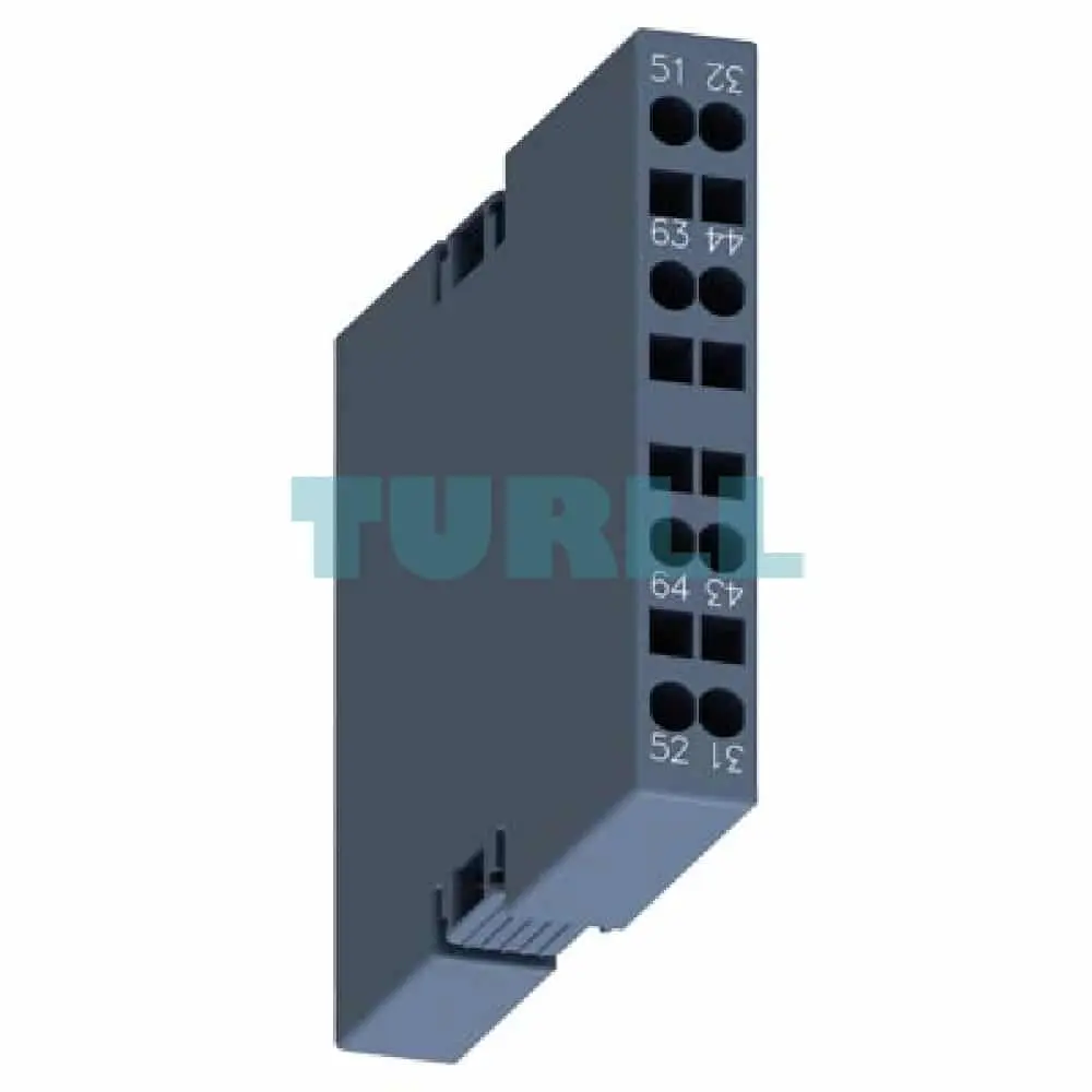 Siemens 3RH2921-2DA11 Lateral Auxiliary Switch, 1 NO + 1 NC, Spring-Loaded Terminals for 3RT2/3RH2 Contactors Original Brand New 3 Siemens 3RH2921-2DA11 Lateral Auxiliary Switch, 1 NO + 1 NC, Spring-Loaded Terminals for 3RT2/3RH2 Contactors
