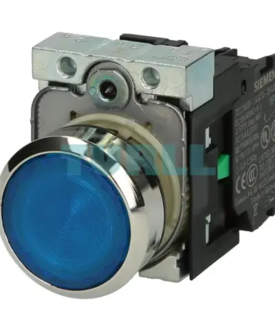 3SU1152-0AB50-1BA0 Siemens Illuminated Pushbutton Original Brand New