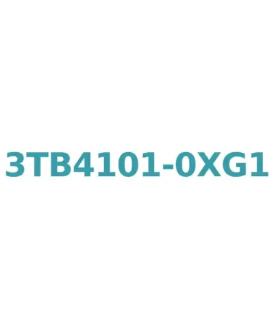 Siemens 3TB4101-0XG1 AC Contactor 110V 60Hz, 12A, 5.5kW, Size 0, 1NC Auxiliary Contact