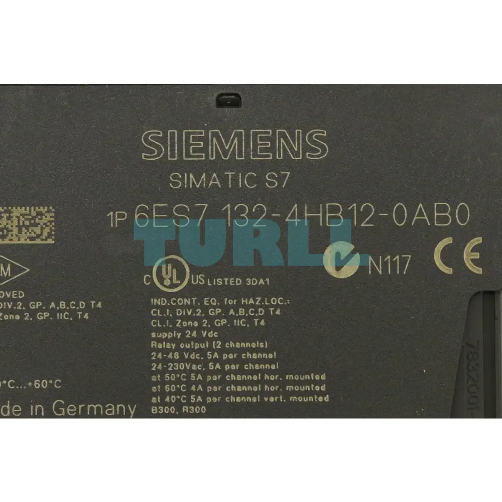 6ES7132-4HB12-0AB0 Siemens SIMATIC DP 5 Electronic Modules Original Brand New 2 6ES7132-4HB12-0AB0 Siemens SIMATIC DP 5 Electronic Modules