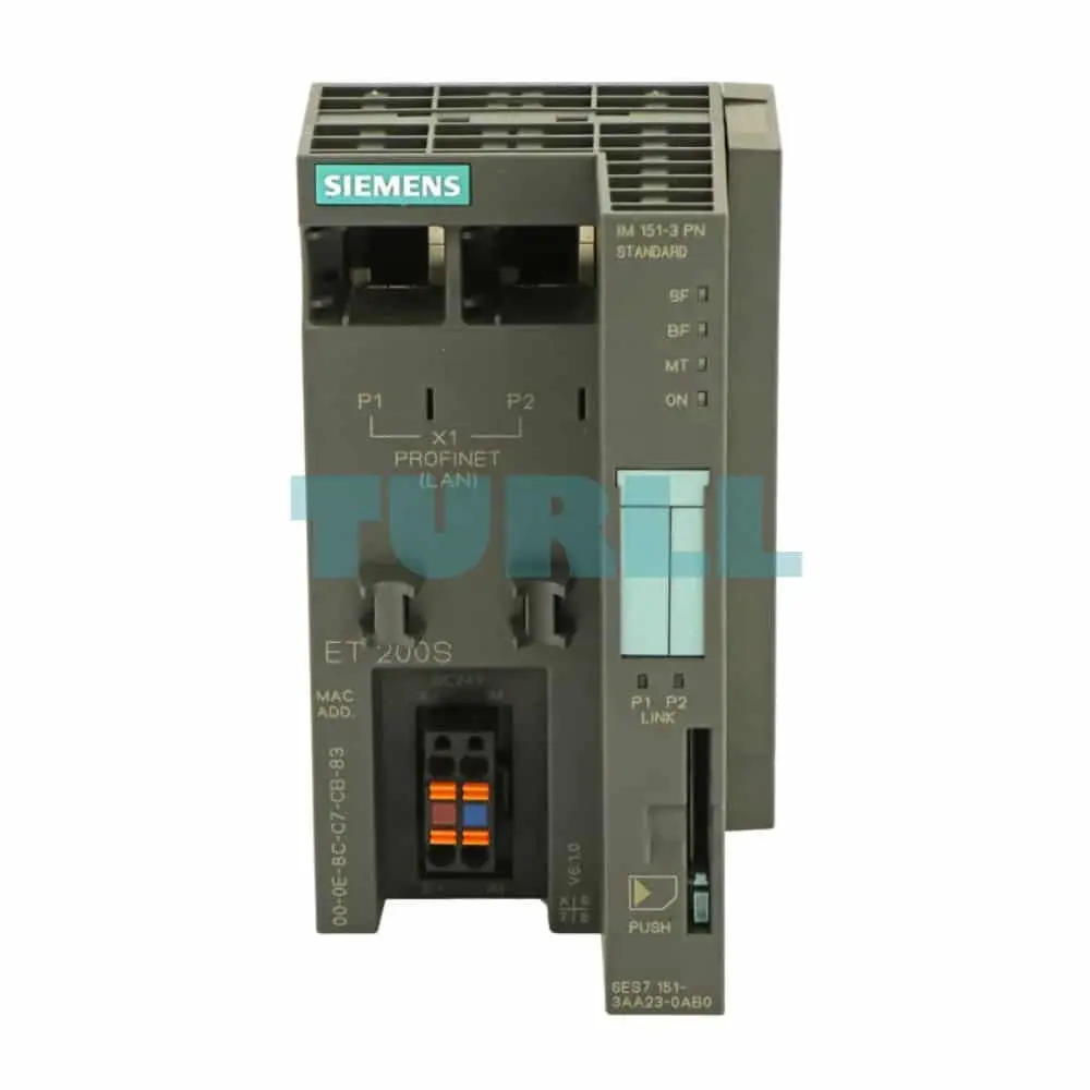 6ES7151-3AA23-0AB0 Siemens SIMATIC DP IM 151-3 PN ST Original Brand New 1 6ES7151-3AA23-0AB0 Siemens SIMATIC DP IM 151-3 PN ST