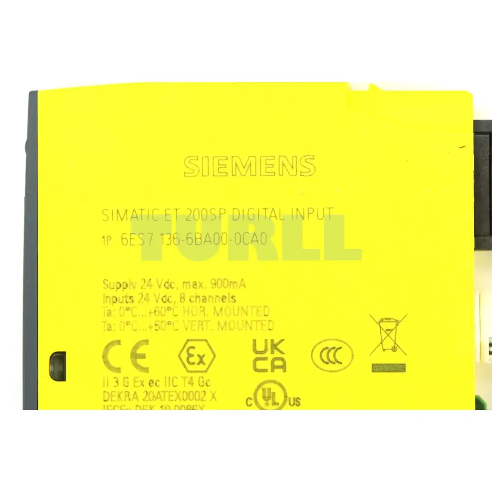 6ES7136-6BA00-0CA0 SIEMENS Exclusive F-DI 8x24V HF Module Original Brand New 5 6ES7136-6BA00-0CA0 SIEMENS F-DI 8x24V HF module