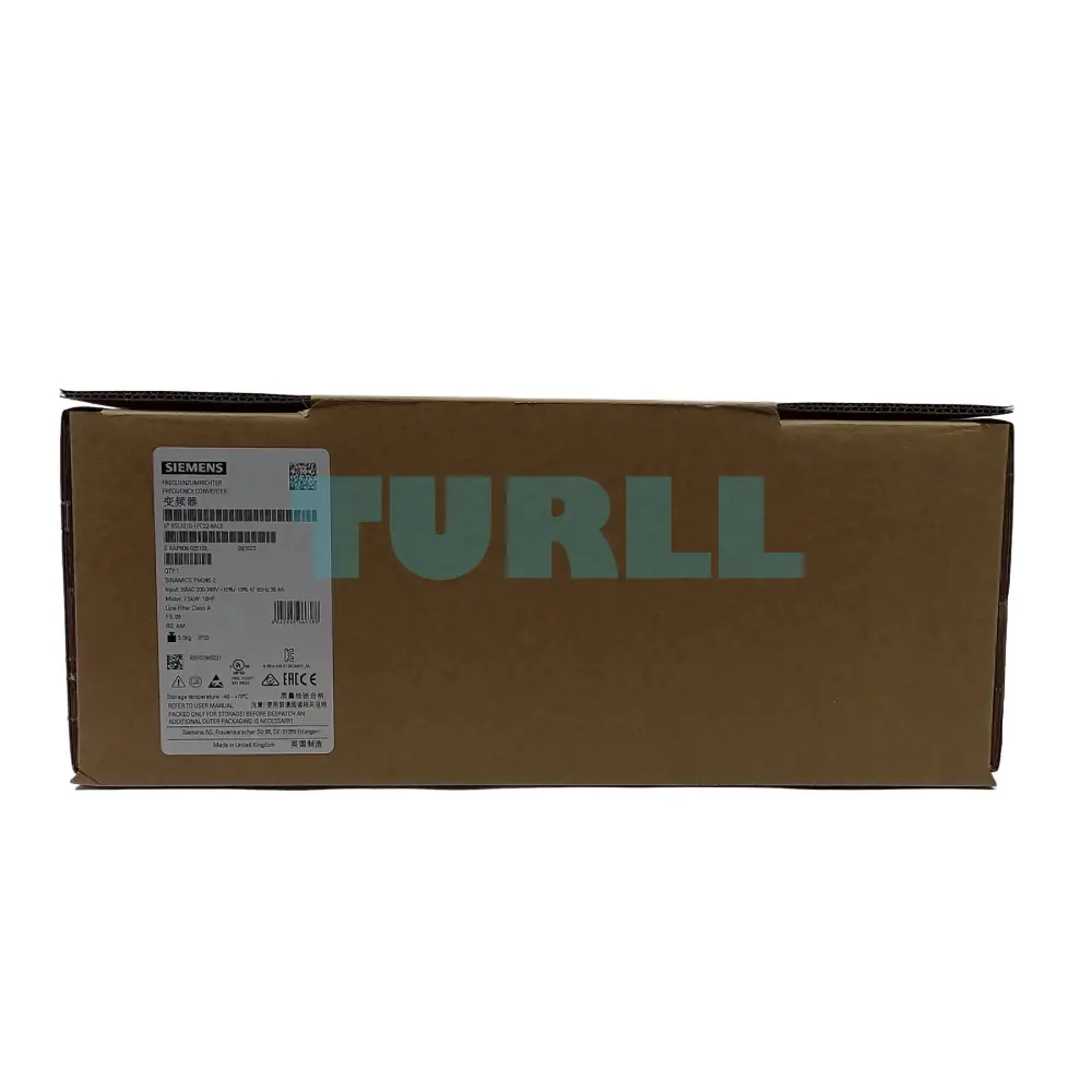Siemens 6SL3210-1PC22-8AL0 SINAMICS PM240-2 Power Module, 7.5kW VFD