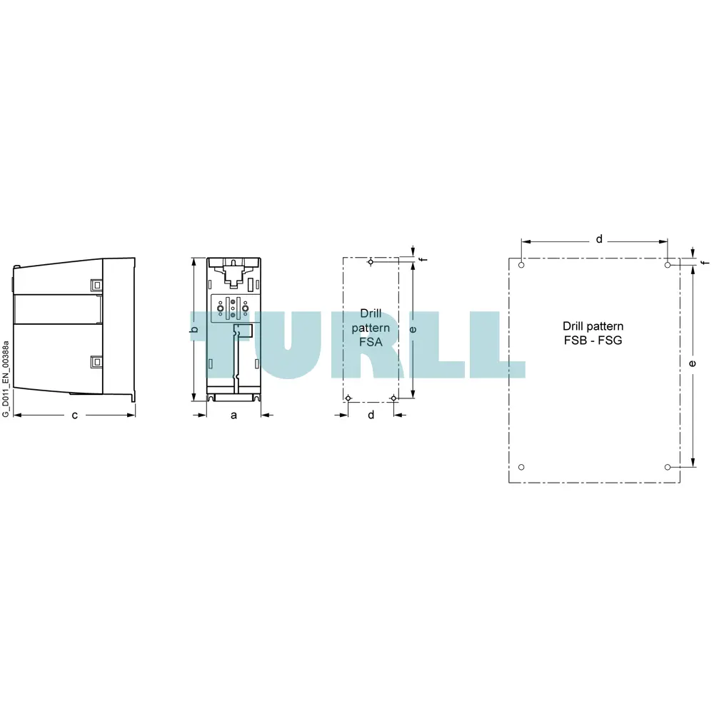 Siemens 6SL3210-1PE12-3UL1 SINAMICS PM240-2 Power Module, 0.75kW, IP20