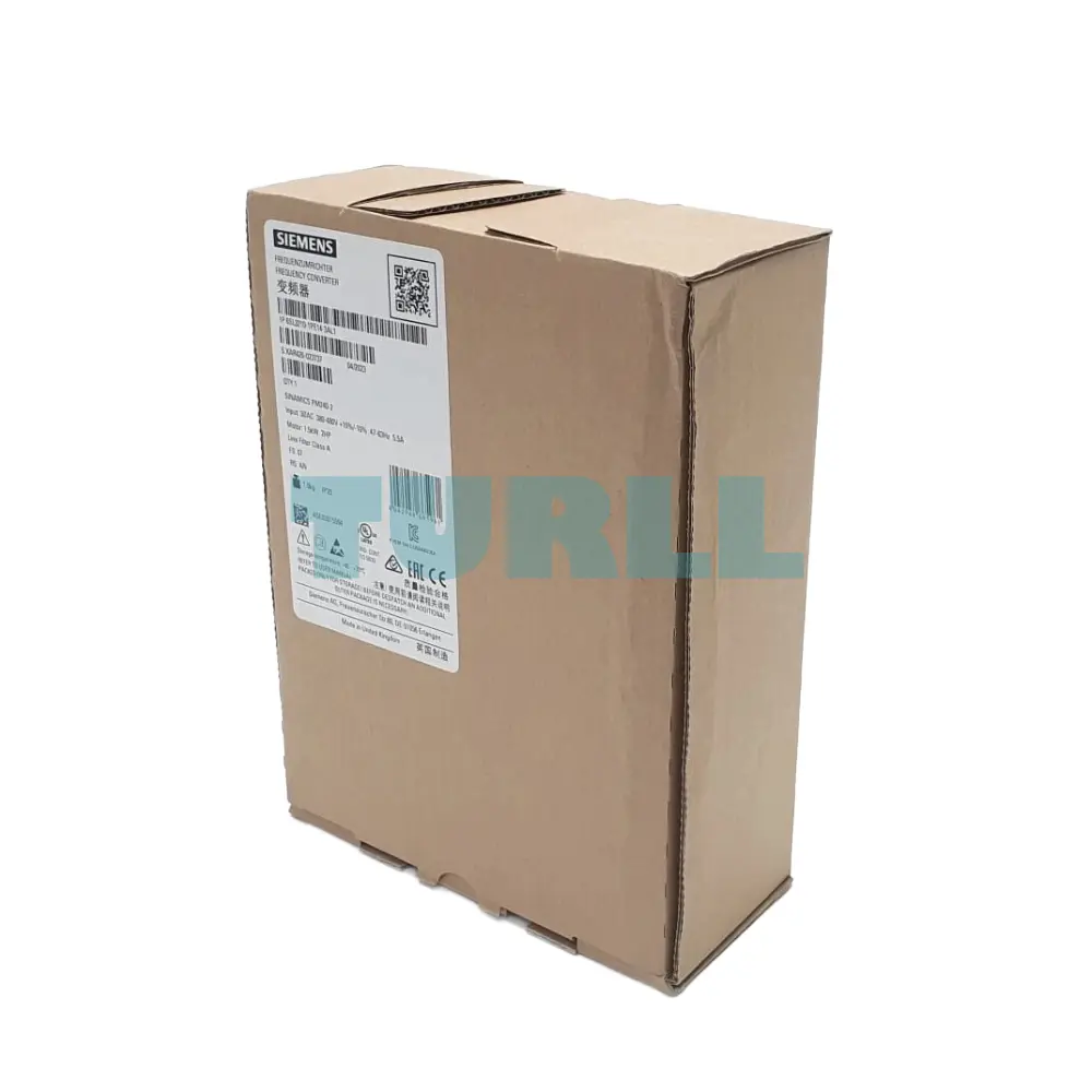 Siemens 6SL3210-1PE14-3AL1 SINAMICS PM240-2 Power Module, 1.5kW, Filter Class A
