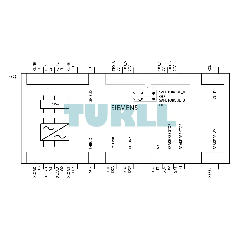 Siemens 6SL3210-1PE28-8AL0 | SINAMICS G120 Power Module PM240-2 with Braking Chopper & CL. A Filter