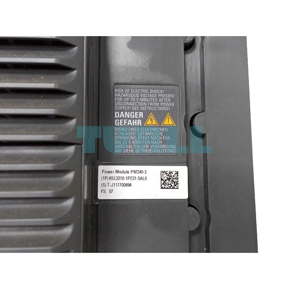 Siemens 6SL3210-1PE31-5AL0 SINAMICS G120 PM240-2 Power Module, 75kW (LO) / 55kW (HO)