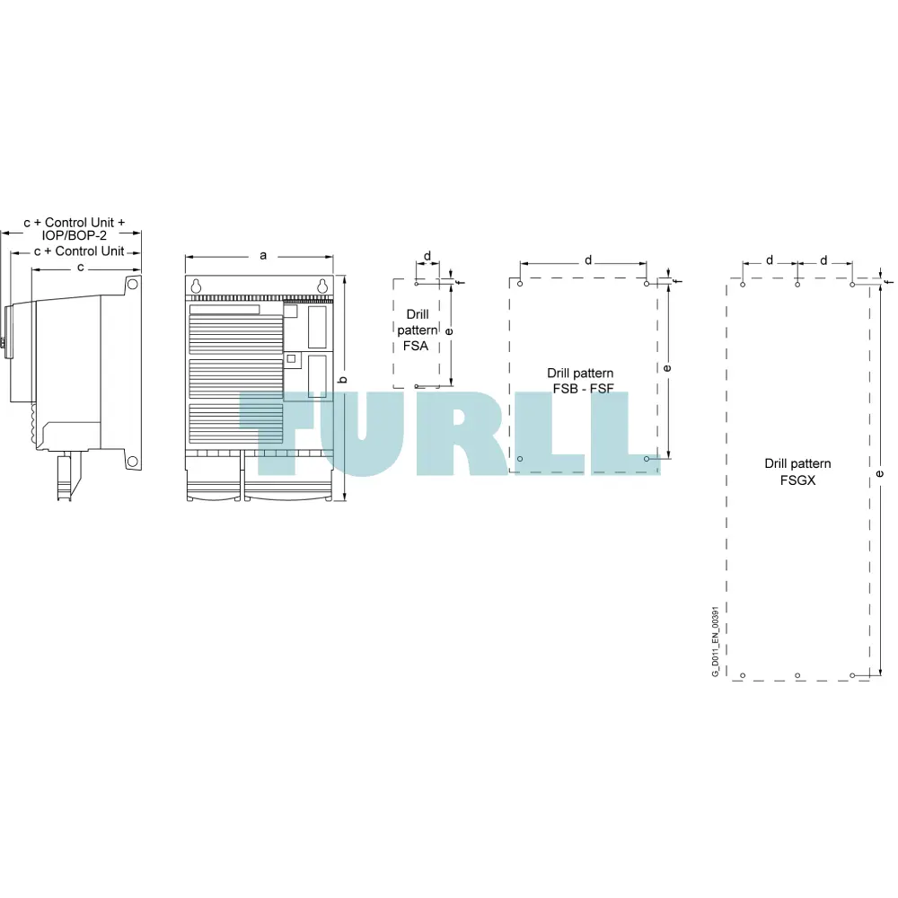 Siemens 6SL3225-0BE31-8AA0 | SINAMICS G120 PM250 Power Module, 22kW, IP20, Integrated Class A Filter