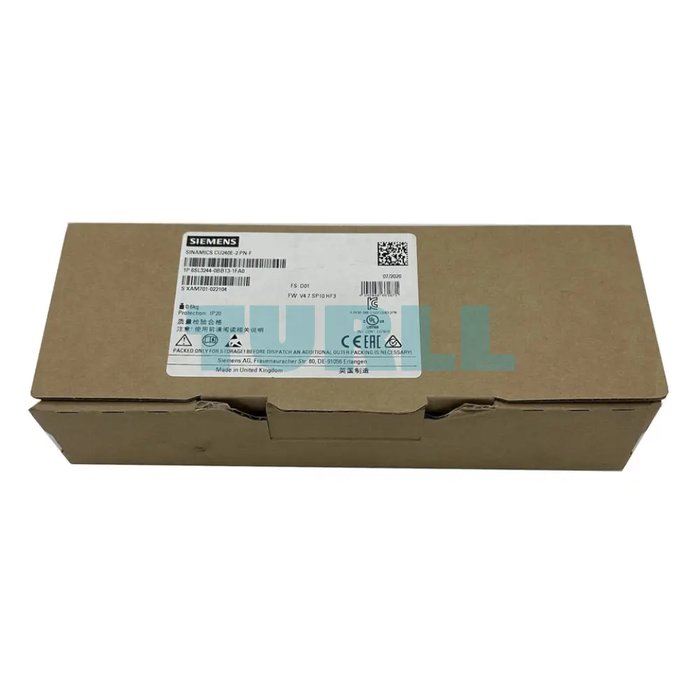 Siemens 6SL3244-0BB13-1FA0 SINAMICS G120 CU240E-2 PN-F Control Unit with Safety Integrated