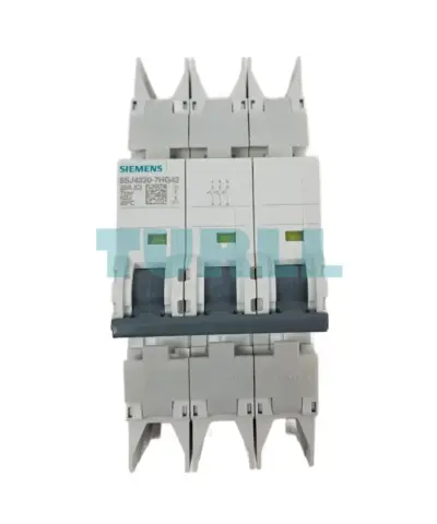 Siemens 5SJ4320-7HG42 Sentron Miniature Circuit Breaker 3-Pole, 20A, C-Curve, 10kA, UL 489
