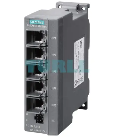 6GK5005-0BA10-1CA3 SIEMENS SCALANCE X005EEC unmanaged Industrial Ethernet Switch