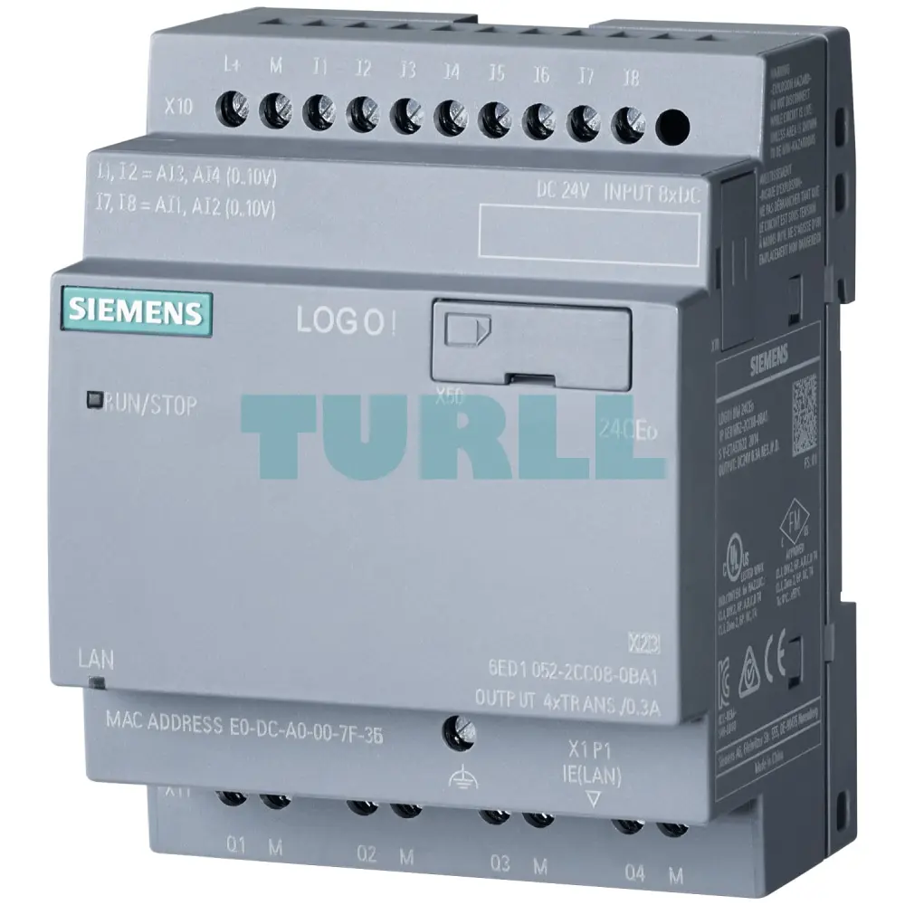 6AG1052-2CC08-7BA1 Siemens SIPLUS LOGO! 24CEO Original Brand New 4 6AG1052-2CC08-7BA1 Siemens SIPLUS LOGO! 24CEO