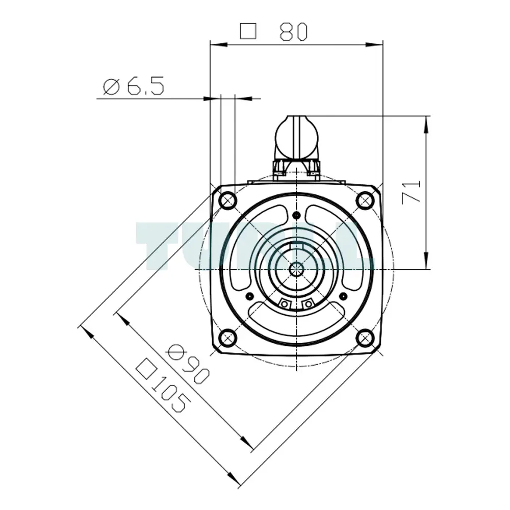 1FK2104-4AF00-1SA0 SIEMENS Exclusive SIMOTICS S-1FK2 HD Servo Motor Original Brand New 3 SIEMENS 1FK2104-4AF00-1SA0 SIMOTICS S-1FK2 HD Servo Motor