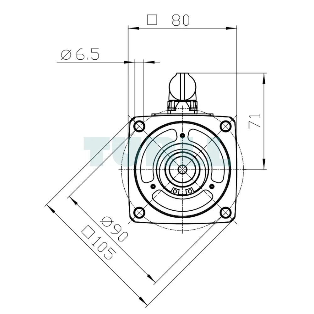 1FK2104-4AK00-0SA0 SIEMENS Exclusive SIMOTICS S-1FK2 HD Servo Motor Original Brand New 3 SIEMENS 1FK2104-4AK00-0SA0 SIMOTICS S-1FK2 HD Servo Motor