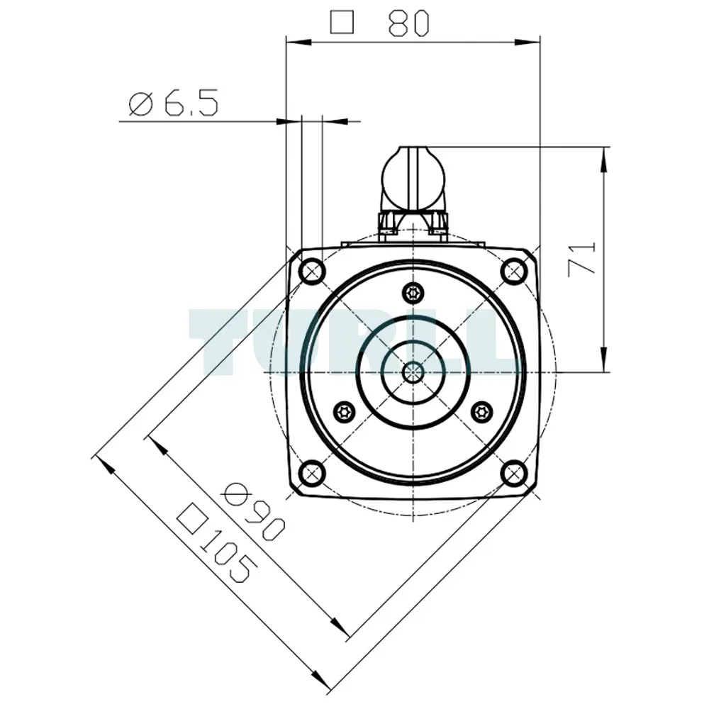 1FK2104-4AK01-0SA0 SIEMENS Exclusive SIMOTICS S-1FK2 HD Servo Motor Original Brand New 3 SIEMENS 1FK2104-4AK01-0SA0 SIMOTICS S-1FK2 HD Servo Motor