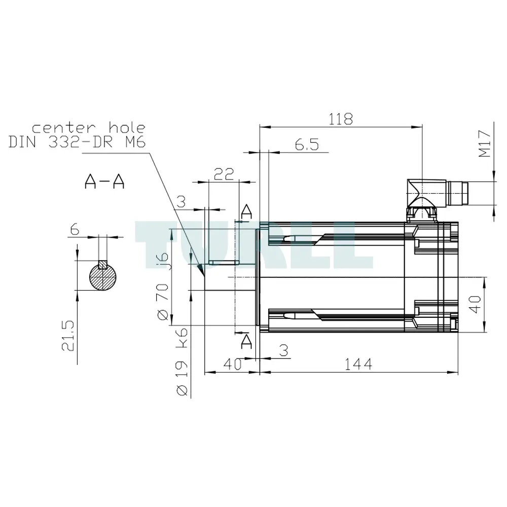 1FK2104-6AF00-1SA0 SIEMENS Exclusive SIMOTICS S-1FK2 HD Servo Motor Original Brand New 4 SIEMENS 1FK2104-6AF00-1SA0 SIMOTICS S-1FK2 Servo Motor