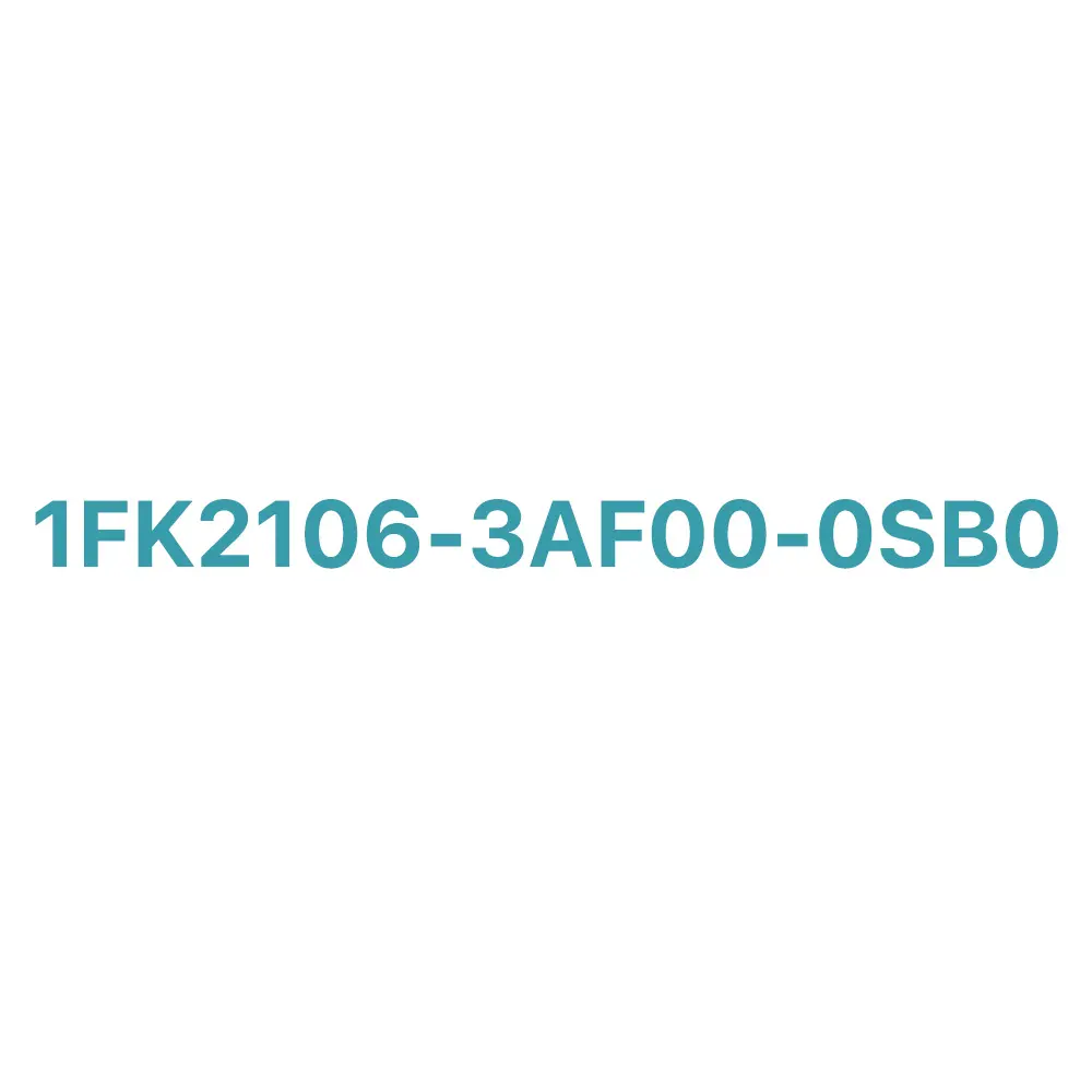 1FK2106-3AF00-0SB0 SIEMENS Exclusive SIMOTICS S-1FK2 HD Servo Motor Original Brand New 2 SIEMENS 1FK2106-3AF00-0SB0 SIMOTICS S-1FK2 HD Servo Motor