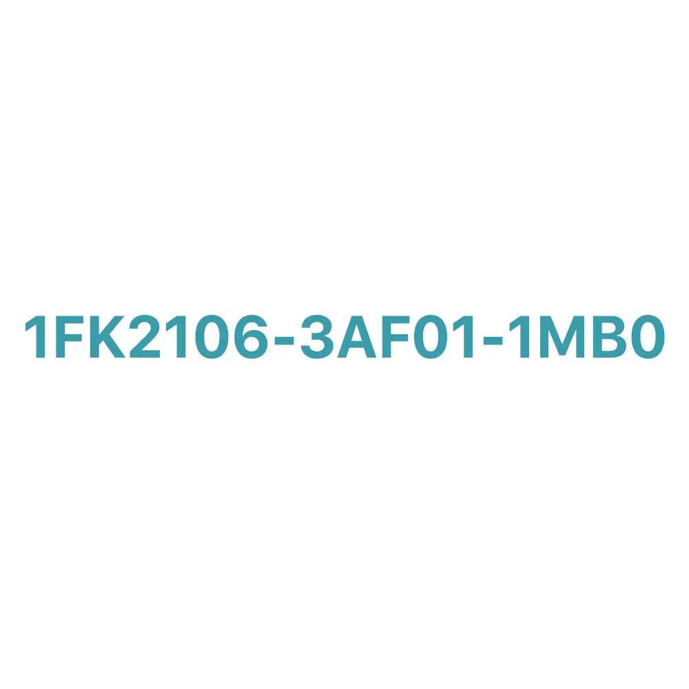 1FK2106-3AF01-1MB0 SIEMENS Exclusive SIMOTICS S-1FK2 HD Servo Motor Original Brand New 2 SIEMENS 1FK2106-3AF01-1MB0 SIMOTICS S-1FK2 Servo Motor