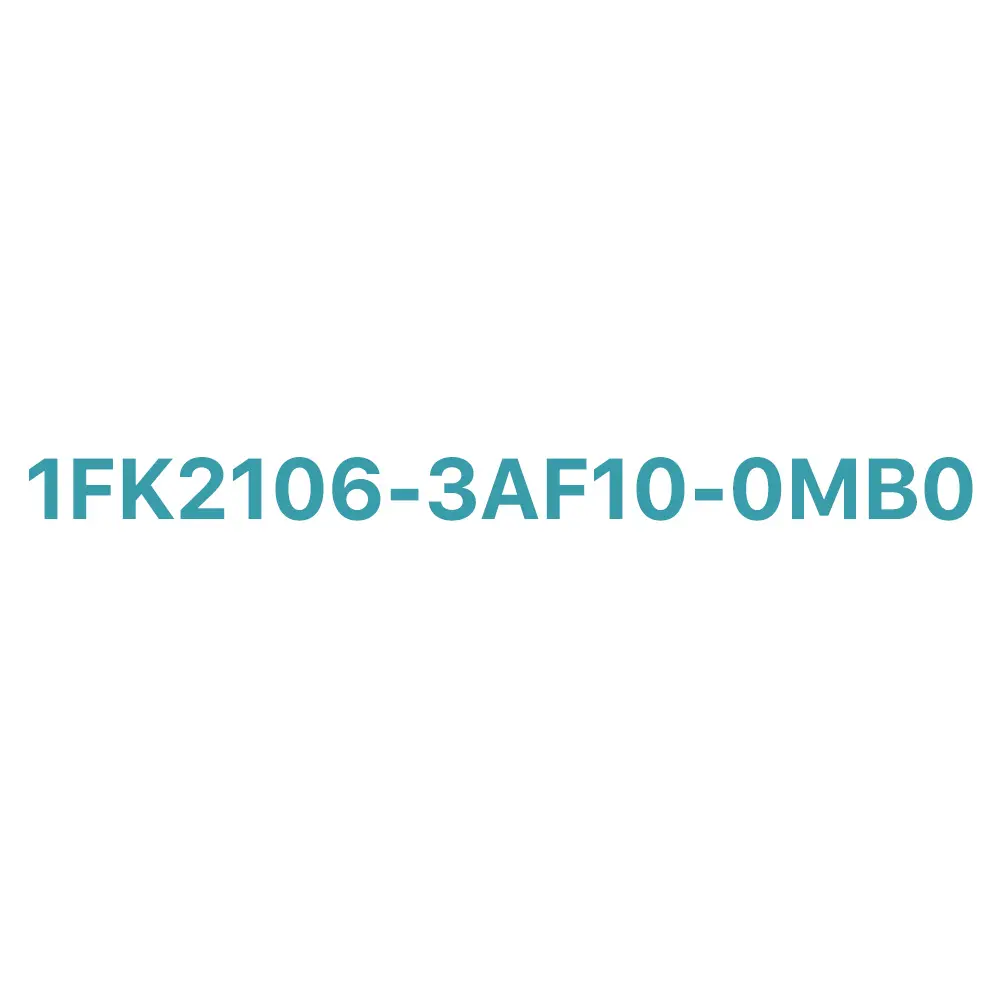 1FK2106-3AF10-0MB0 SIEMENS Exclusive SIMOTICS S-1FK2 HD Servo Motor Original Brand New 2 SIEMENS 1FK2106-3AF10-0MB0 SIMOTICS S-1FK2 Servo Motor
