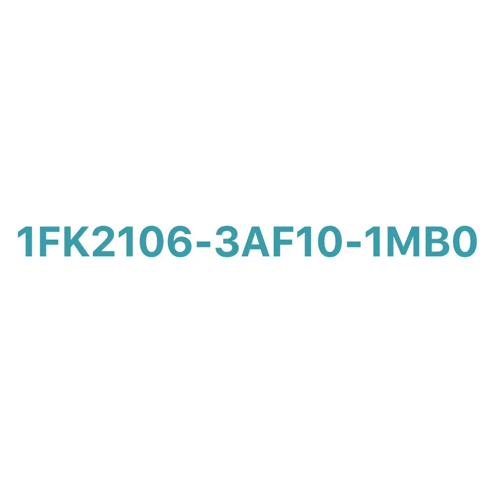 1FK2106-3AF10-1MB0 SIEMENS Exclusive SIMOTICS S-1FK2 HD Servo Motor Original Brand New 2 SIEMENS 1FK2106-3AF10-1MB0 SIMOTICS S-1FK2 Servo Motor