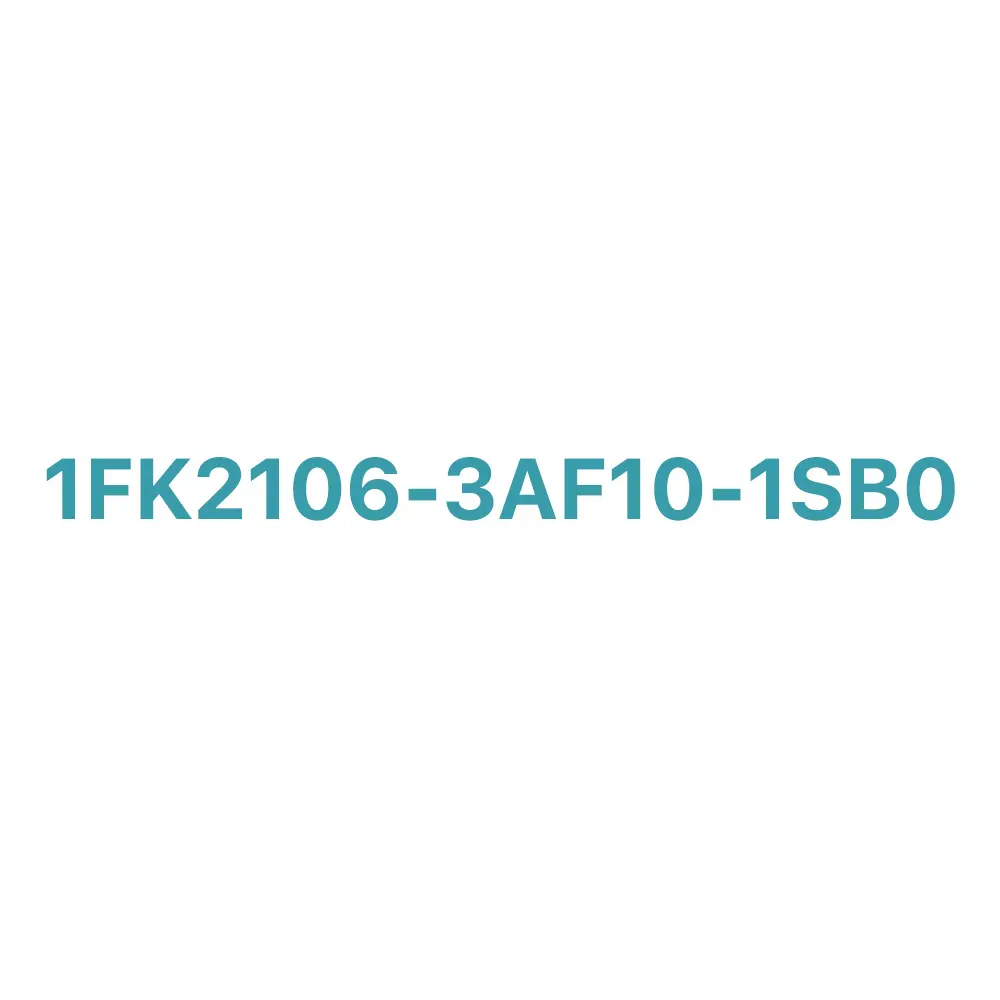 1FK2106-3AF10-1SB0 SIEMENS Exclusive SIMOTICS S-1FK2 HD Servo Motor Original Brand New 2 SIEMENS 1FK2106-3AF10-1SB0 SIMOTICS S-1FK2 Servo Motor