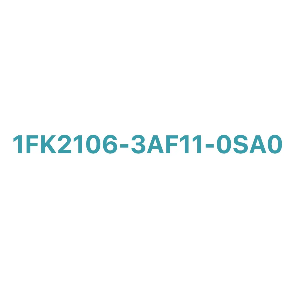 1FK2106-3AF11-0SA0 SIEMENS Exclusive SIMOTICS S-1FK2 HD Servo Motor Original Brand New 2 SIEMENS 1FK2106-3AF11-0SA0 SIMOTICS S-1FK2 Servo Motor
