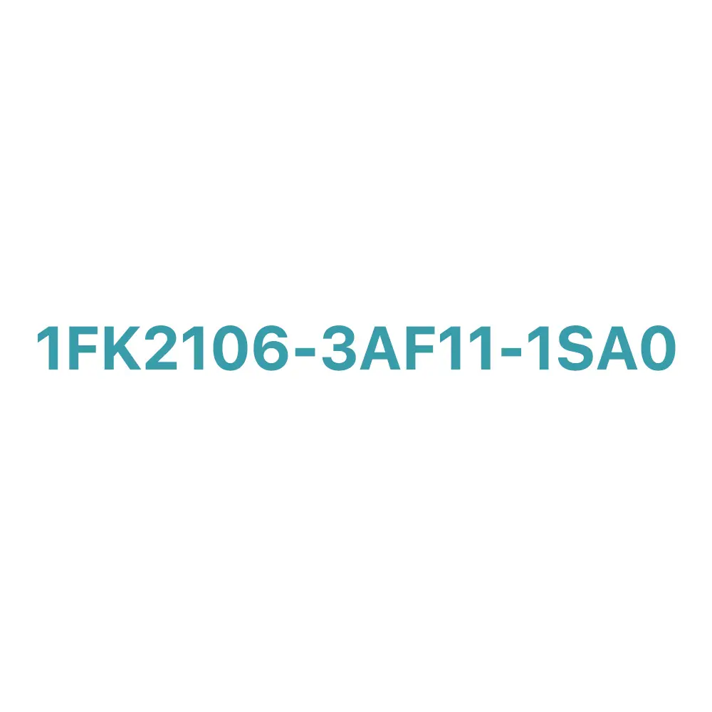 1FK2106-3AF11-1SA0 SIEMENS Exclusive SIMOTICS S-1FK2 HD Servo Motor Original Brand New 2 SIEMENS 1FK2106-3AF11-1SA0 SIMOTICS S-1FK2 Servo Motor