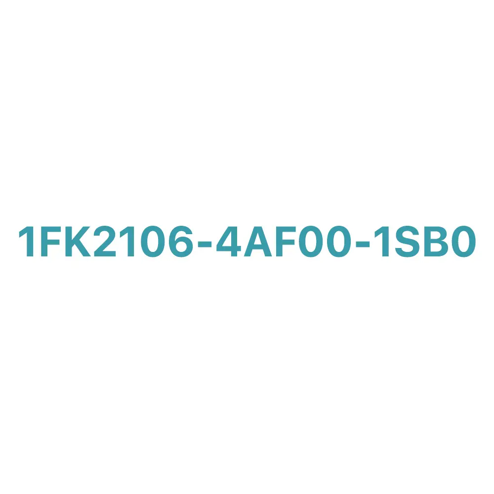 1FK2106-4AF00-1SB0 SIEMENS Exclusive SIMOTICS S-1FK2 HD Servo Motor Original Brand New 2 SIEMENS 1FK2106-4AF00-1SB0 SIMOTICS S-1FK2 Exclusive Servo Motor