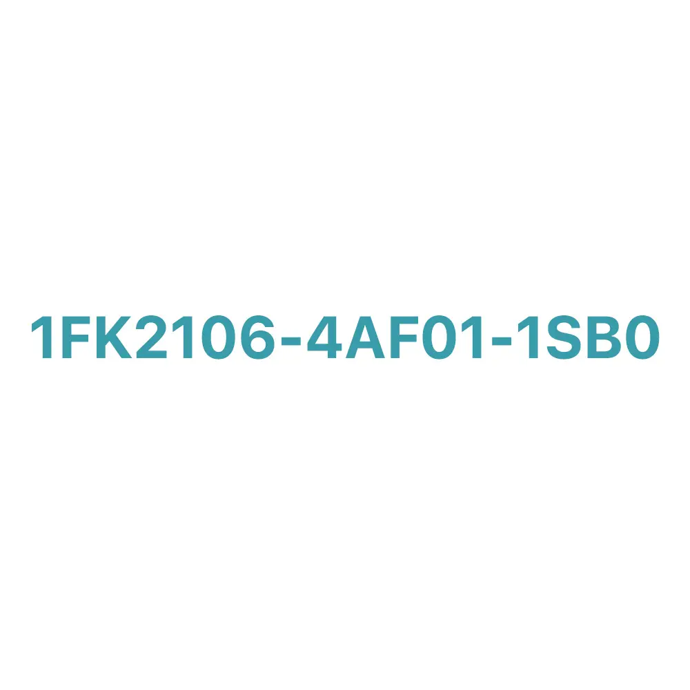 1FK2106-4AF01-1SB0 SIEMENS Exclusive SIMOTICS S-1FK2 HD Servo Motor Original Brand New 2 SIEMENS 1FK2106-4AF01-1SB0 SIMOTICS S-1FK2 Exclusive HD Servo Motor