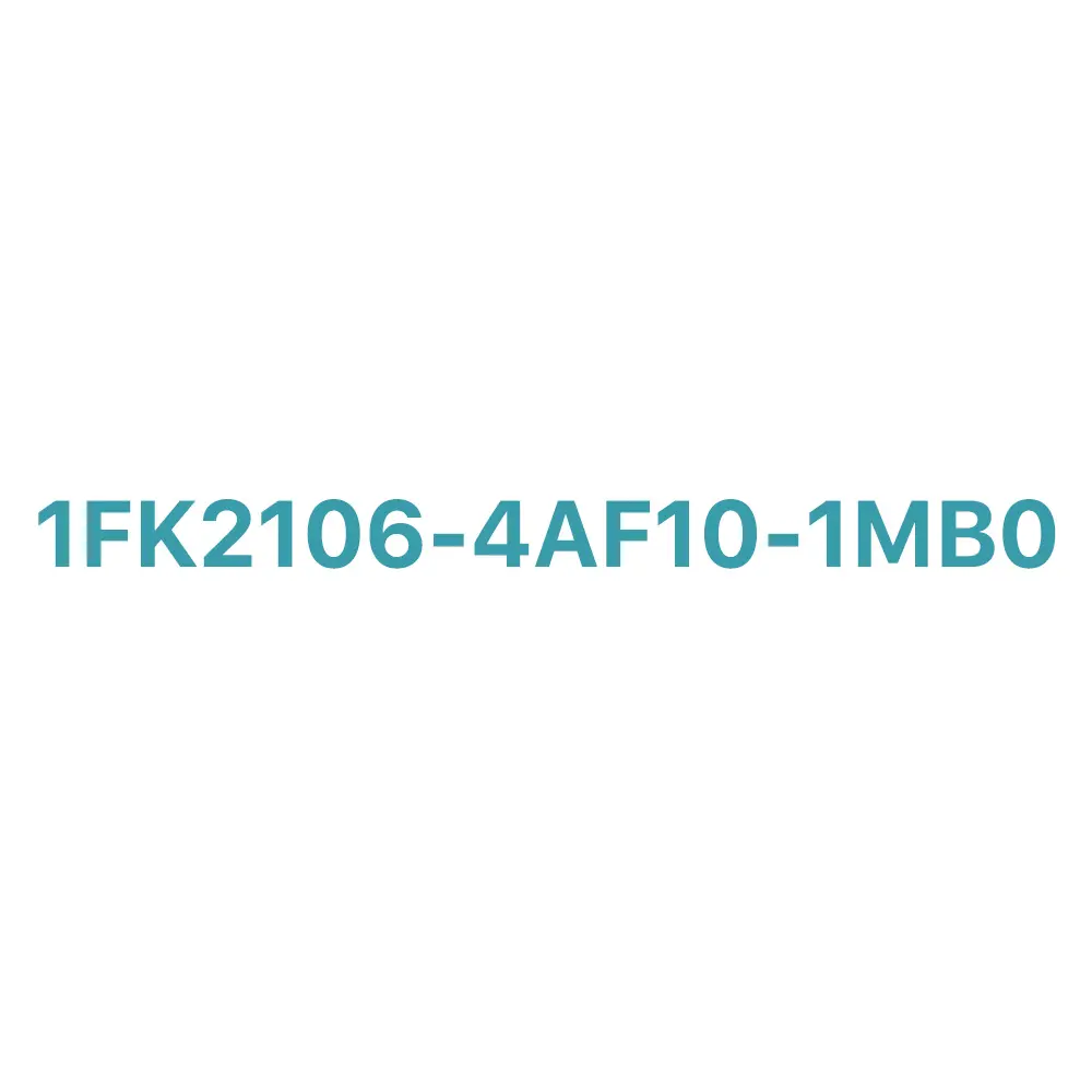 1FK2106-4AF10-1MB0 SIEMENS Exclusive SIMOTICS S-1FK2 HD Servo Motor Original Brand New 2 SIEMENS 1FK2106-4AF10-1MB0 SIMOTICS S-1FK2 HD Servo Motor
