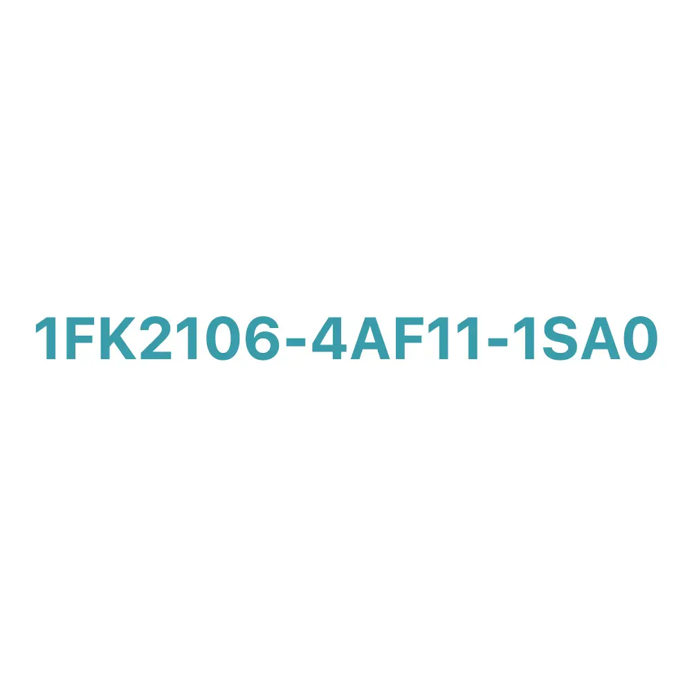 1FK2106-4AF11-1SA0 SIEMENS Exclusive SIMOTICS S-1FK2 HD Servo Motor Original Brand New 2 SIEMENS 1FK2106-4AF11-1SA0 SIMOTICS S-1FK2 HD Servo Motor Exclusive