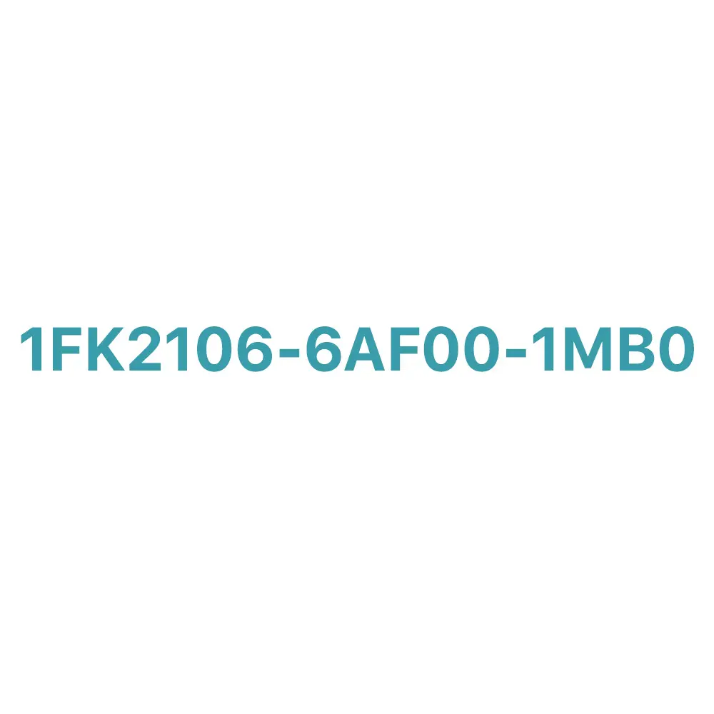 1FK2106-6AF00-1MB0 SIEMENS Exclusive SIMOTICS S-1FK2 HD Servo Motor Original Brand New 2 SIEMENS 1FK2106-6AF00-1MB0 SIMOTICS S-1FK2 HD Servo Motor Exclusive