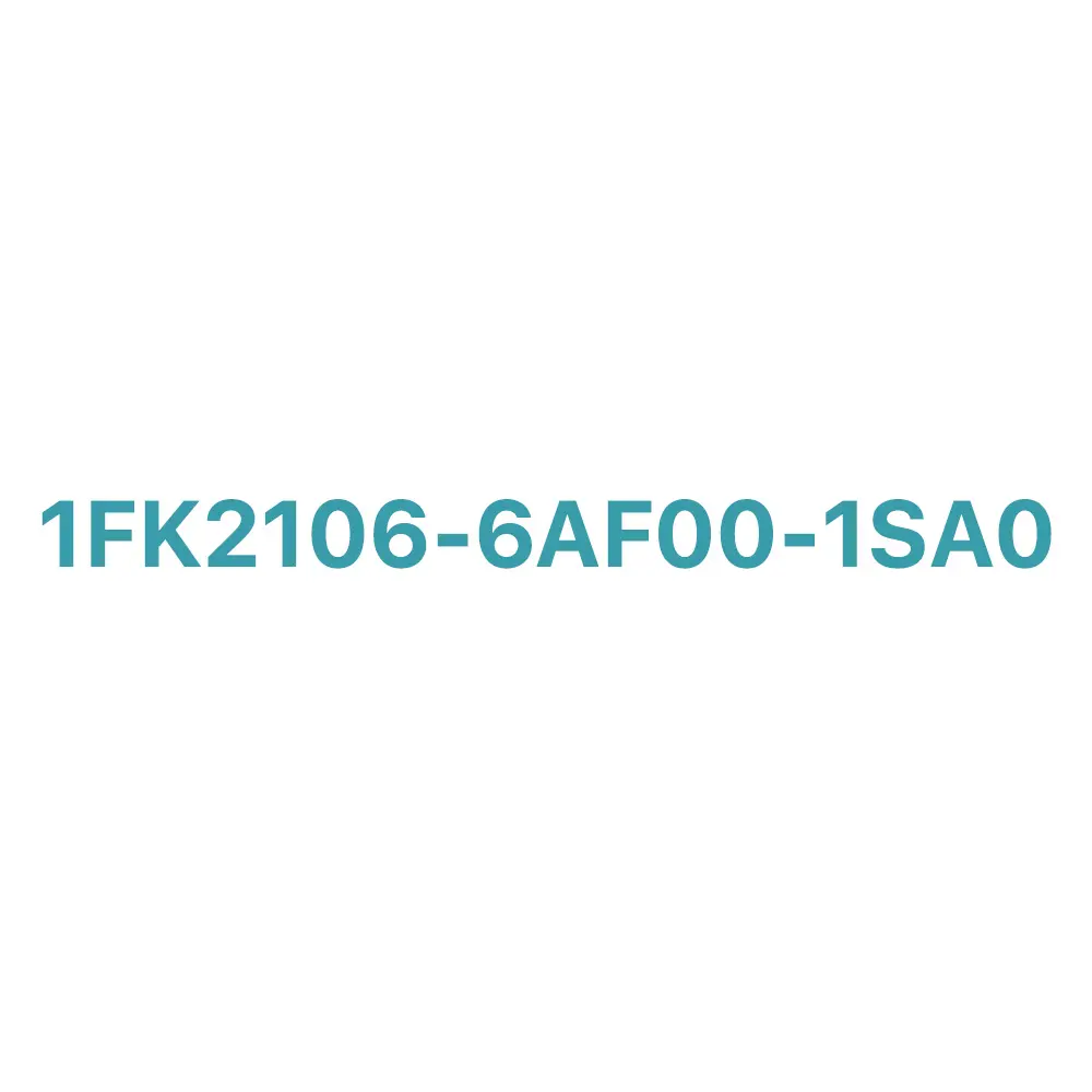 1FK2106-6AF00-1SA0 SIEMENS Exclusive SIMOTICS S-1FK2 HD Servo Motor Original Brand New 2 SIEMENS 1FK2106-6AF00-1SA0 SIMOTICS S-1FK2 HD Servo Motor Exclusive