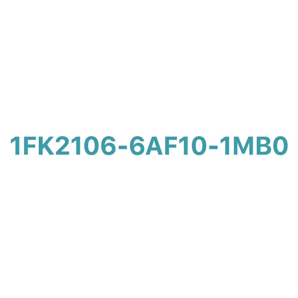 1FK2106-6AF10-1MB0 SIEMENS Exclusive SIMOTICS S-1FK2 HD Servo Motor Original Brand New 2 SIEMENS 1FK2106-6AF10-1MB0 SIMOTICS S-1FK2 HD Servo Motor Original Brand New