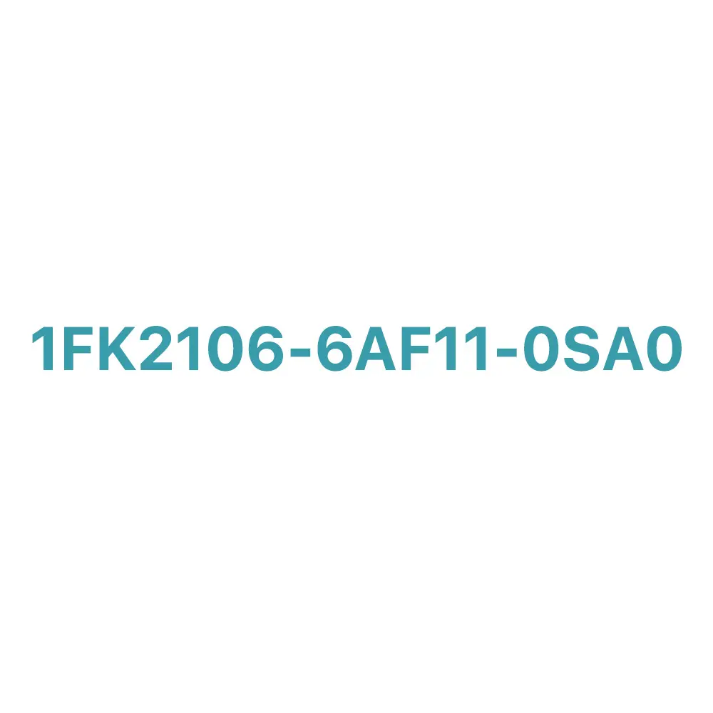1FK2106-6AF11-0SA0 SIEMENS Exclusive SIMOTICS S-1FK2 HD Servo Motor Original Brand New 2 SIEMENS 1FK2106-6AF11-0SA0 SIMOTICS S-1FK2 Exclusive Servo Motor