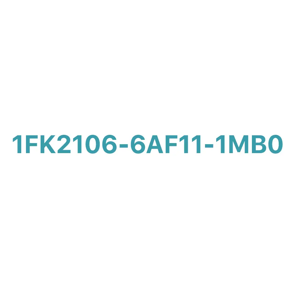 1FK2106-6AF11-1MB0 SIEMENS Exclusive SIMOTICS S-1FK2 HD Servo Motor Original Brand New 2 SIEMENS 1FK2106-6AF11-1MB0 SIMOTICS S-1FK2 HD Servo Motor Exclusive Original