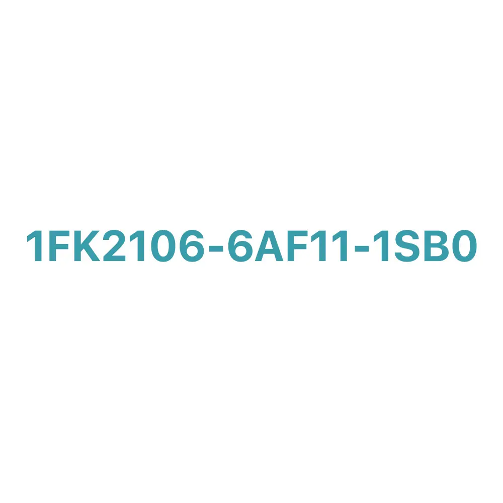 1FK2106-6AF11-1SB0 SIEMENS Exclusive SIMOTICS S-1FK2 HD Servo Motor Original Brand New 2 SIEMENS 1FK2106-6AF11-1SB0 SIMOTICS S-1FK2 Exclusive Servo Motor