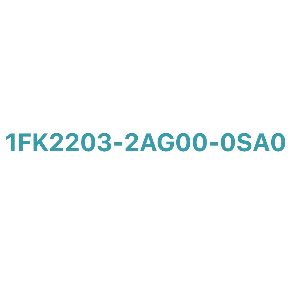 1FK2203-2AG00-0SA0 SIEMENS Exclusive SIMOTICS S-1FK2 CT Servo Motor Original Brand New 2 SIEMENS 1FK2203-2AG00-0SA0 SIMOTICS S-1FK2 CT Servo Motor Original Brand New