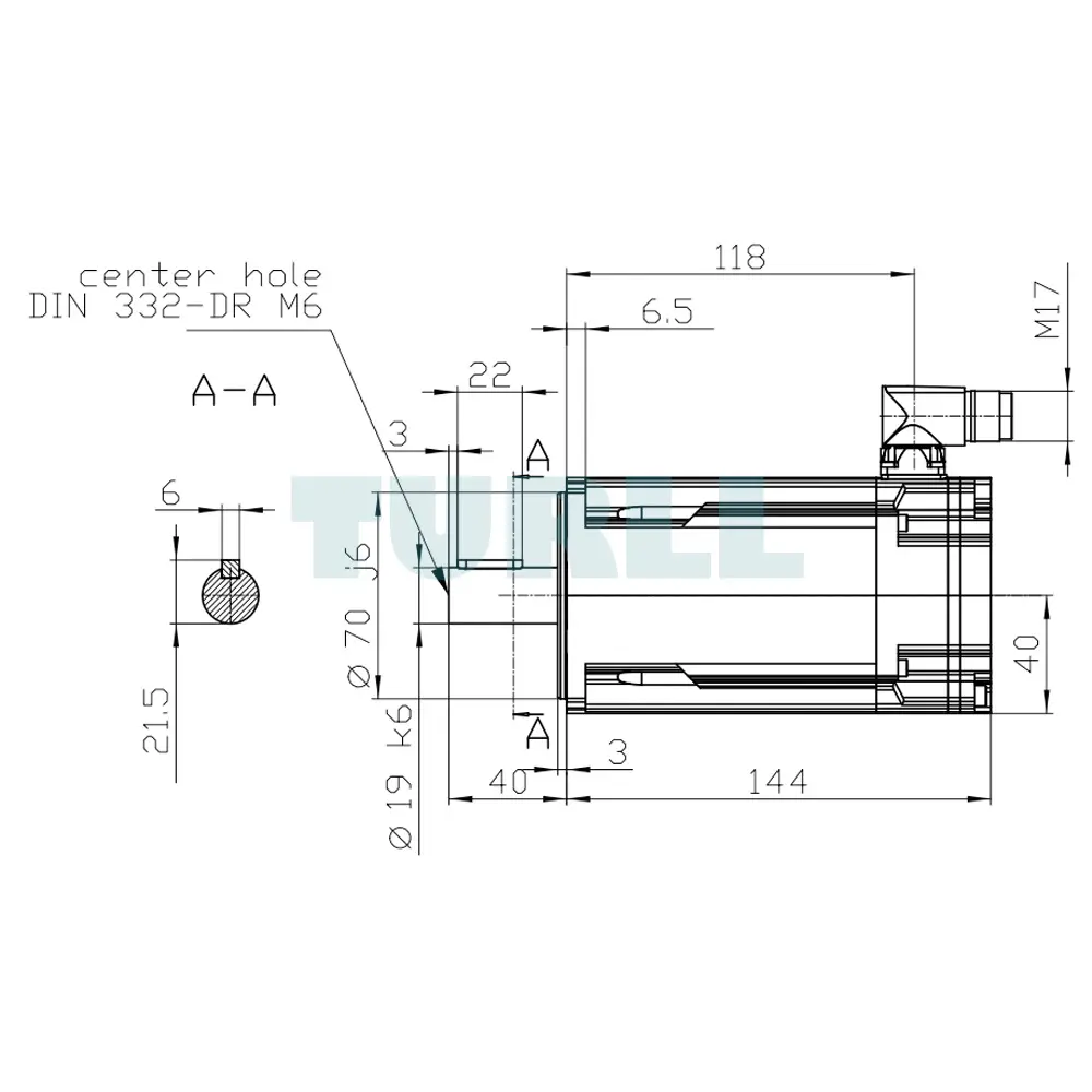 1FK2204-6AF00-1SA0 SIEMENS Exclusive SIMOTICS S-1FK2 CT Servo Motor Original Brand New 4 SIEMENS 1FK2204-6AF00-1SA0 SIMOTICS S-1FK2 CT Servo Motor Exclusive