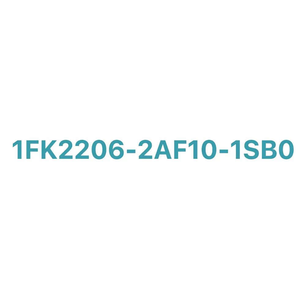 1FK2206-2AF10-1SB0 SIEMENS Exclusive SIMOTICS S-1FK2 CT Servo Motor Original Brand New 2 1FK2206-2AF10-1SB0 SIEMENS SIMOTICS S-1FK2 CT Servo Motor Original Brand New