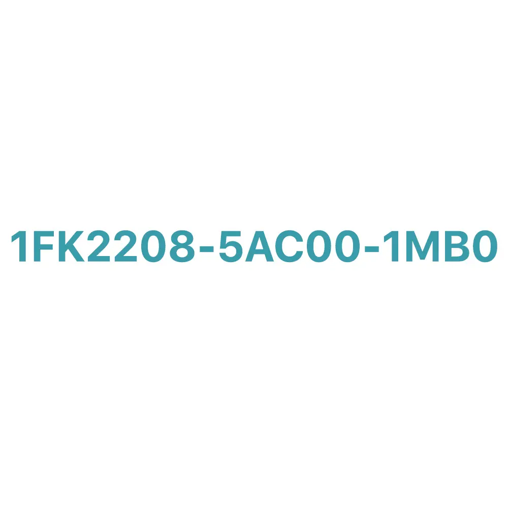 1FK2208-5AC00-1MB0 SIEMENS Exclusive SIMOTICS S-1FK2 CT Servo Motor Original Brand New 2 1FK2208-5AC00-1MB0 SIEMENS SIMOTICS S-1FK2 CT Servo Motor Original Brand New
