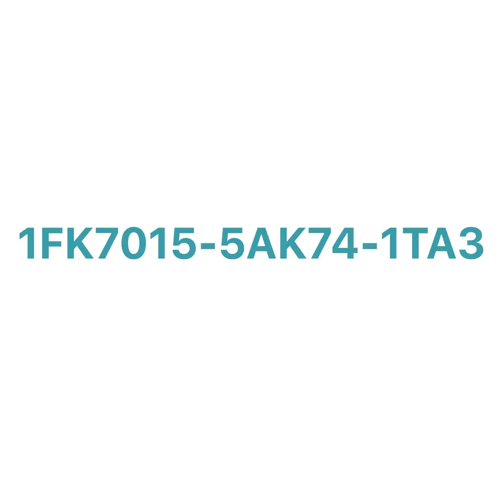 1FK7015-5AK74-1TA3 SIEMENS Exclusive SIMOTICS S-1FK7 Compact Servo Motor Original Brand New 2 1FK7015-5AK74-1TA3 SIEMENS SIMOTICS S-1FK7 Compact Servo Motor Original Brand New
