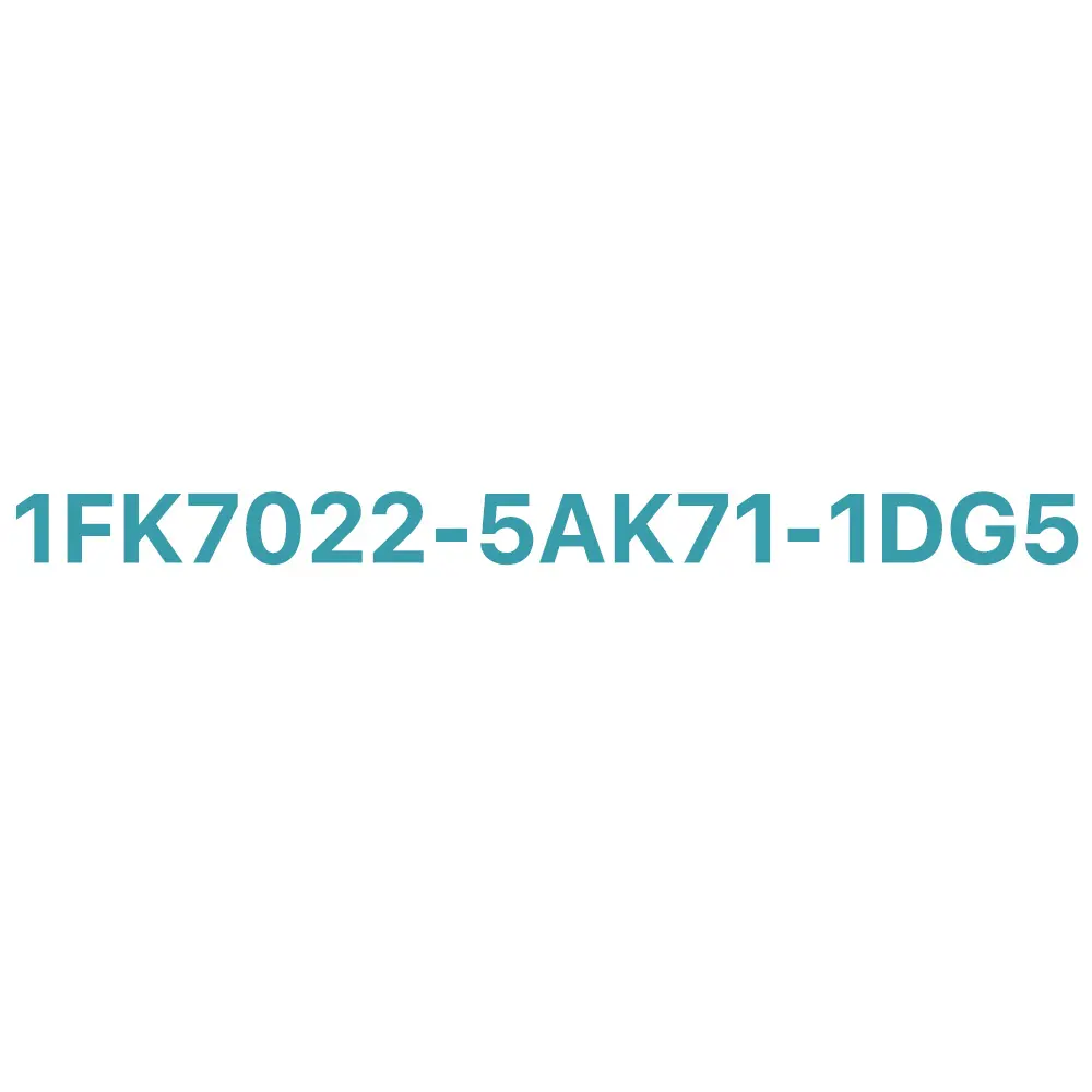 1FK7022-5AK71-1DG5 SIEMENS Exclusive SIMOTICS S-1FK7 Compact Servo Motor Original Brand New 2 1FK7022-5AK71-1DG5 SIEMENS SIMOTICS S-1FK7 Compact Servo Motor Original Brand New