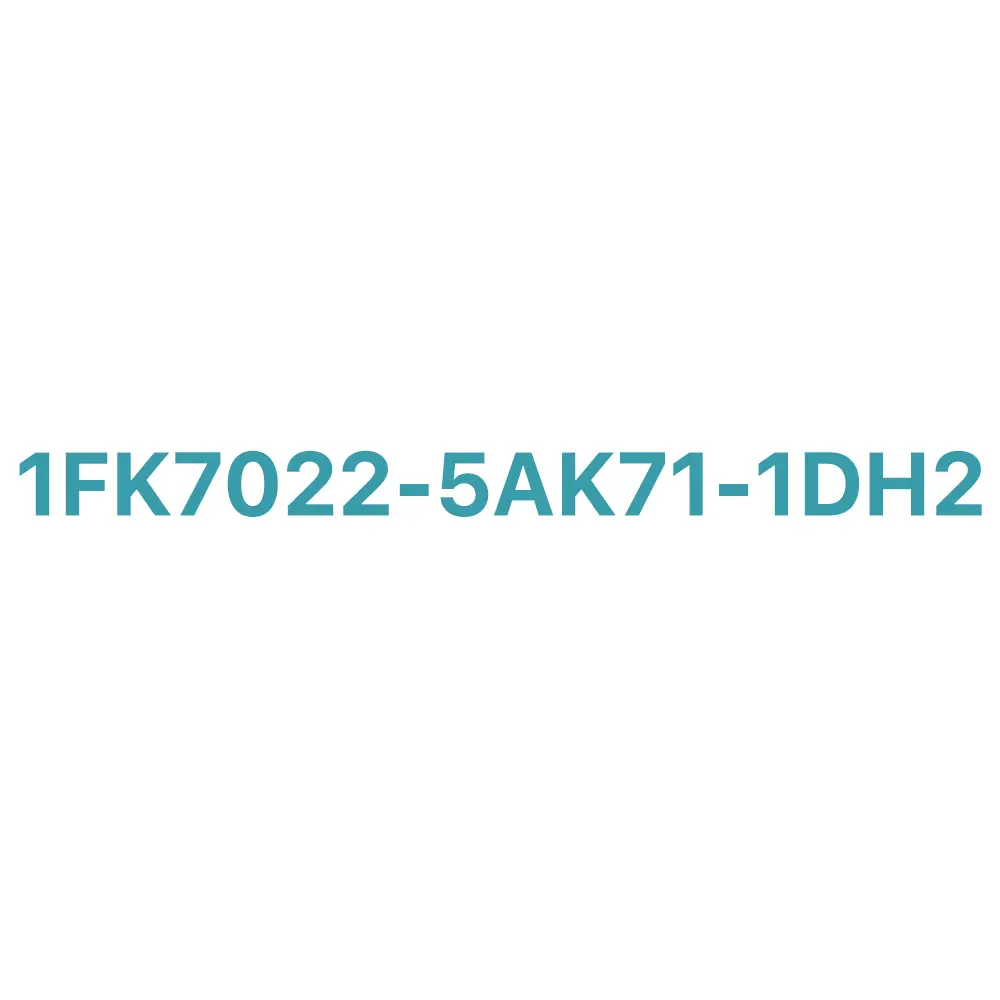 1FK7022-5AK71-1DH2 SIEMENS Exclusive SIMOTICS S-1FK7 Compact Synchronous Servo Motor Original Brand New 2 1FK7022-5AK71-1DH2 SIEMENS SIMOTICS S-1FK7 Compact Servo Motor Original Brand New