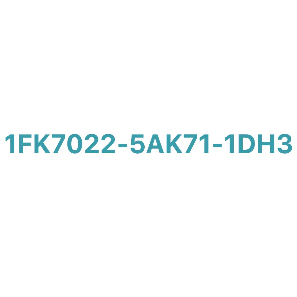 1FK7022-5AK71-1DH3 SIEMENS Exclusive SIMOTICS S-1FK7 Compact Synchronous Servo Motor Original Brand New 2 1FK7022-5AK71-1DH3 SIEMENS SIMOTICS S-1FK7 Compact Servo Motor Original Brand New