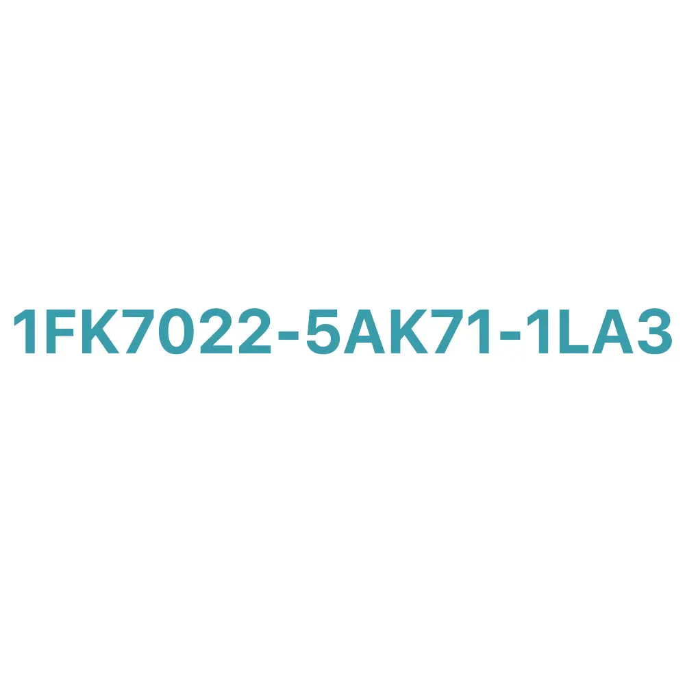 1FK7022-5AK71-1LA3 SIEMENS Exclusive SIMOTICS S-1FK7 Compact Servo Motor Original Brand New 2 1FK7022-5AK71-1LA3 SIEMENS SIMOTICS S-1FK7 Compact Servo Motor Original Brand New