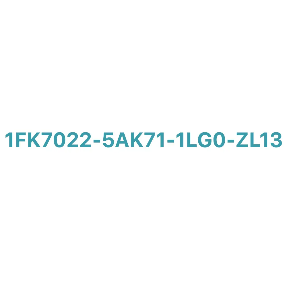 1FK7022-5AK71-1LG0-ZL13 SIEMENS Exclusive SIMOTICS S-1FK7 Synchronous Motor Original Brand New 2 1FK7022-5AK71-1LG0-ZL13 SIEMENS SIMOTICS S-1FK7 Synchronous Motor Original Brand New